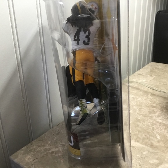 Pittsburg Steelers Troy Polamalu NFL NICE! Series 25 2010 - Picture 9 of 10